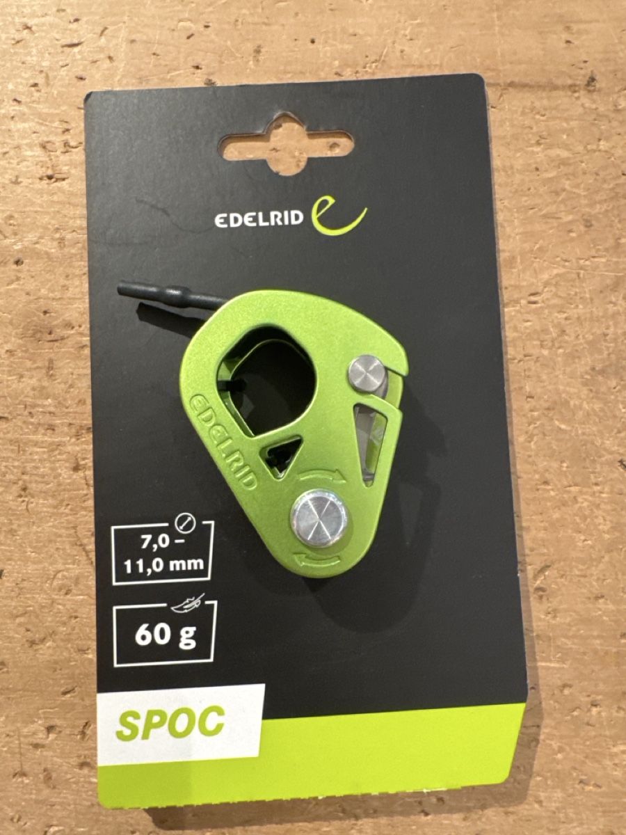 Edelrid Attrezzatura da arrampicata: Edelried Spoc – Nuovo e nell'imballaggio originale da Zuoz venduto da nic_59ck