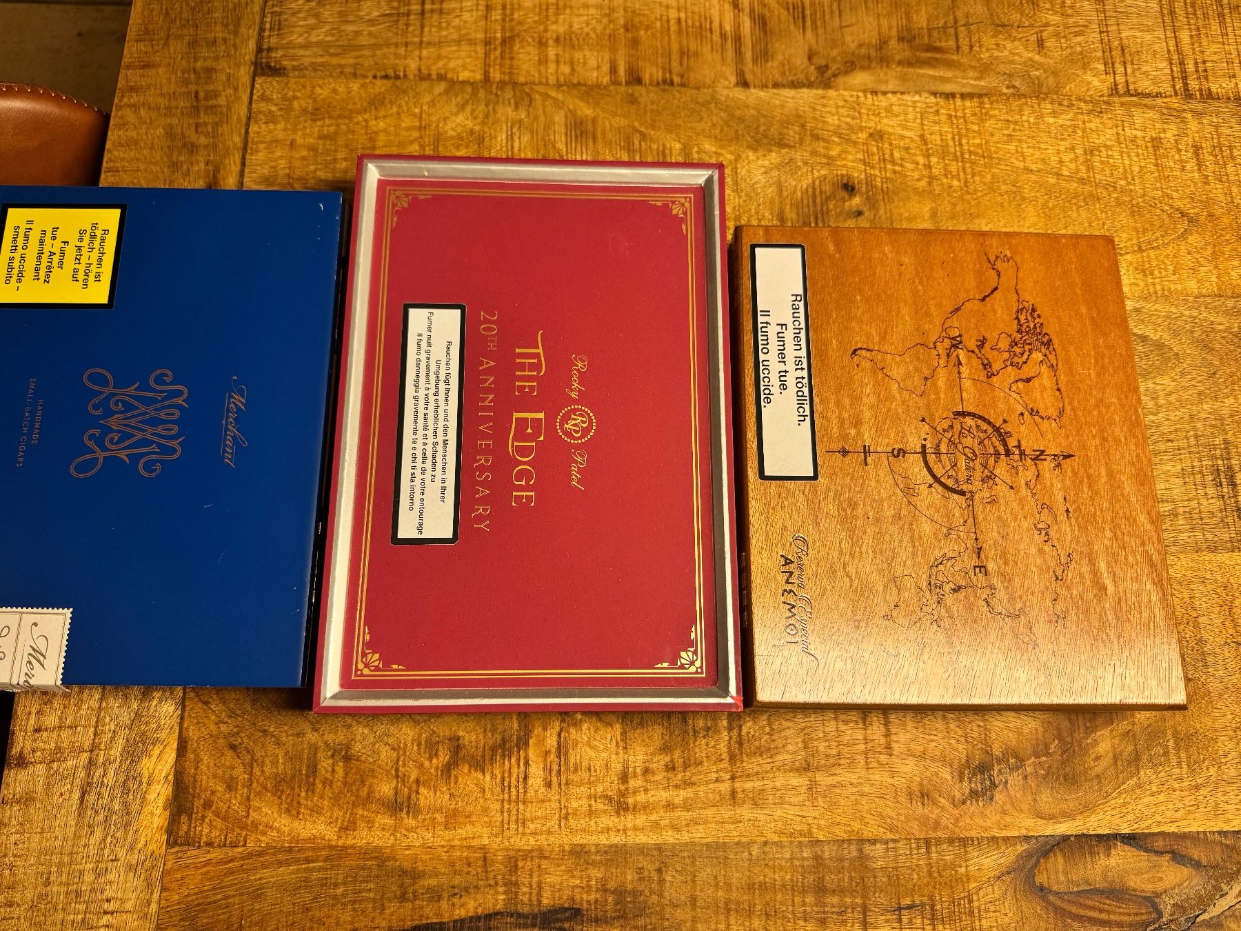 Sigari: Premium empty Cigar Boxes - set of three - Good condition – Usato da Seuzach venduto da Wolf936 2