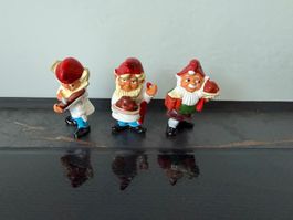 Ü-Eier Figuren Set 3 Stk. 1992 Zunft der Zwerge