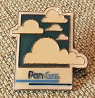 D254 - Pin Pan Gas Logo Wolken Himmel CH