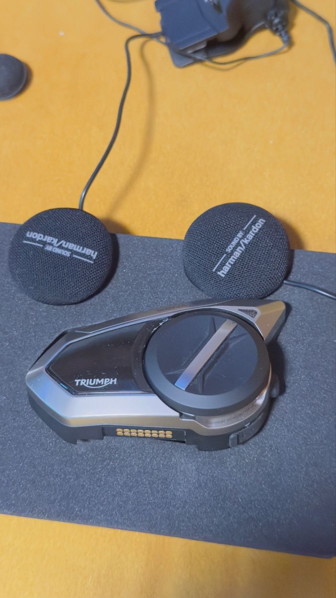 Protezioni & Imbottiture: Sena Triumph 50S Bluetooth Headset Mesh Intercom Set – Usato da Auw venduto da Anndull
