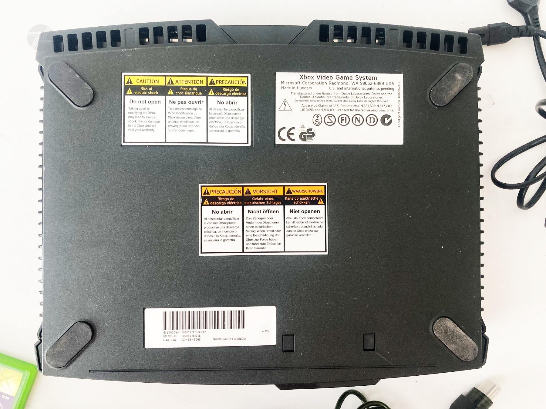 Microsoft Konsolen: Classic Xbox Konsole + 2 Games + Controller – Gebraucht aus Wetzikon ZH von cyan74 4