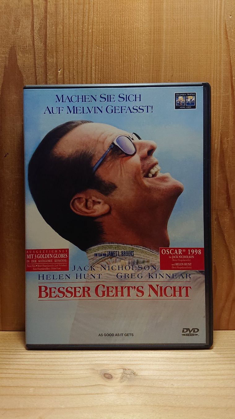 Tutti i DVDs: BESSER GEHT'S NICHT DVD mit Jack Nicholson – Usato da Wilderswil venduto da Exebub