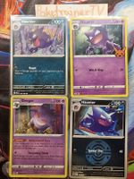 Pokémon Gengar & Haunter Lot | 4 Karten Englisch