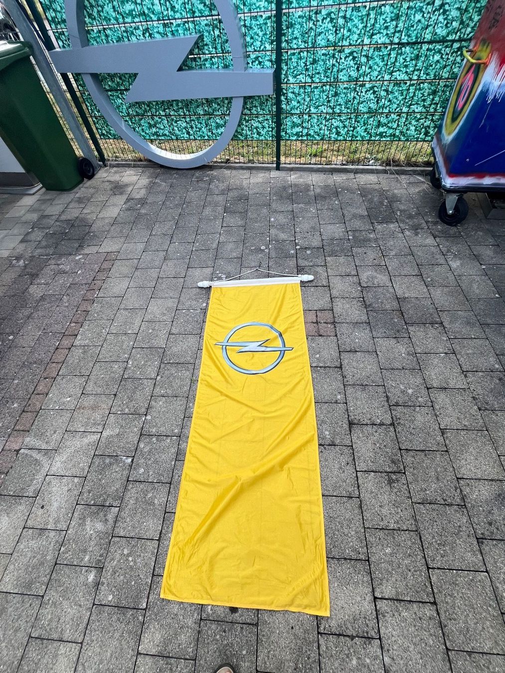 Fahnen: OPEL Fahne  -  Original – Neu (gemäss Beschreibung) aus Menziken von Hotdevil1