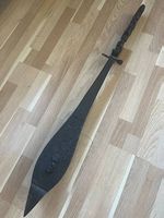 Handgeschnitztes afrikanisches Saiteninstrument / Deko