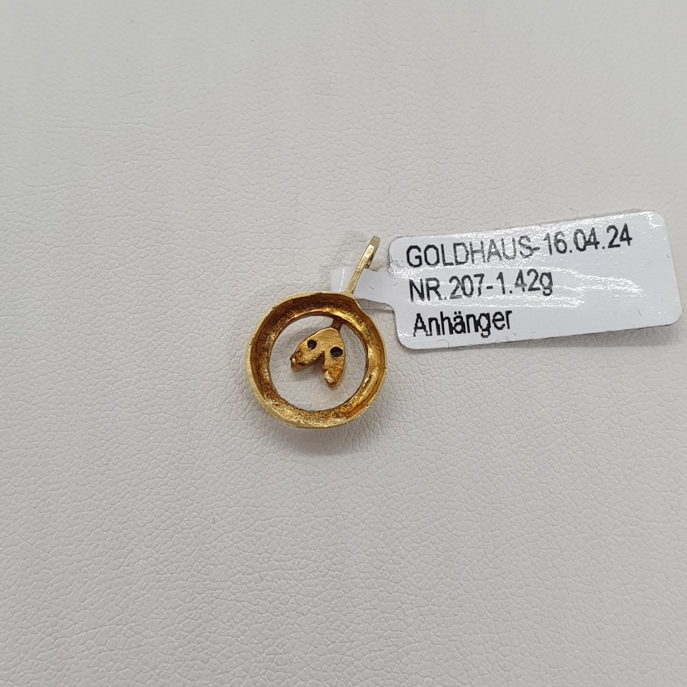 Ciondoli: Echt 18K Gold - Diamant Anhänger – Usato da Luzern venduto da Luzern-Goldhaus 1