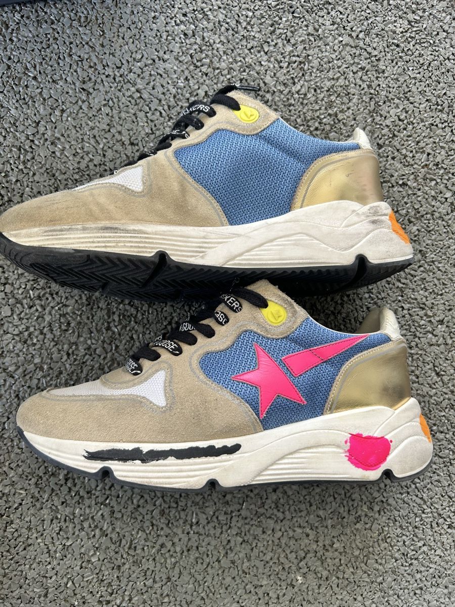 Golden Goose Scarpe da donna: Baskets Golden Goose Running multicolore taille 36 – Usato da Lully VD venduto da Garance040