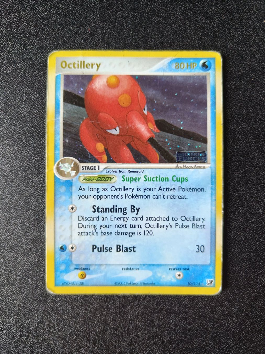 Octillery 10/115 Holo RARE Pokémon Unseen Forces '05 EN ab 1 (Gebraucht ...