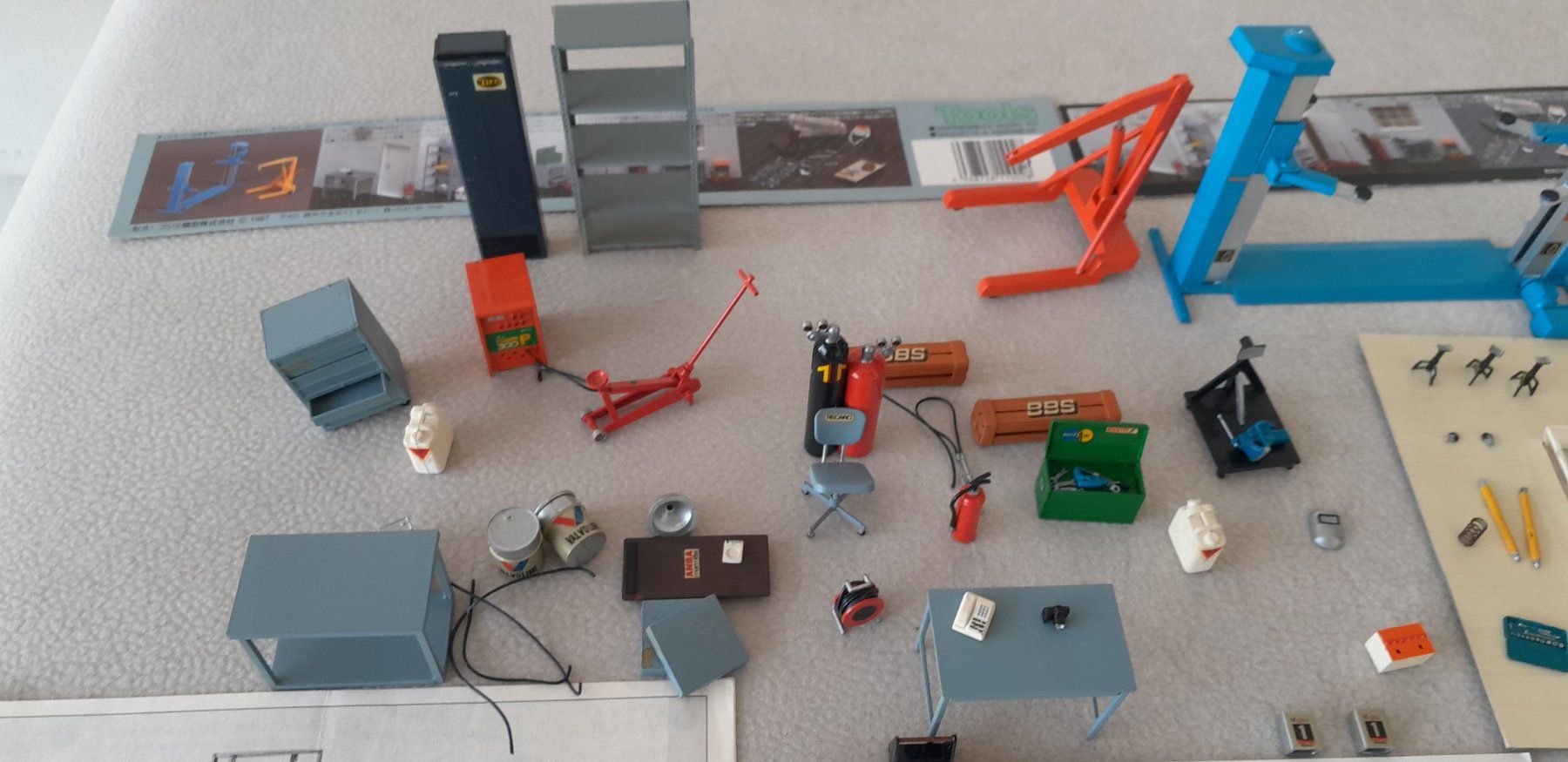 Kit di modellismo & Modellini statici: Fujimi 1:24 Garage&Tools – Usato da Tafers venduto da Damm22 2