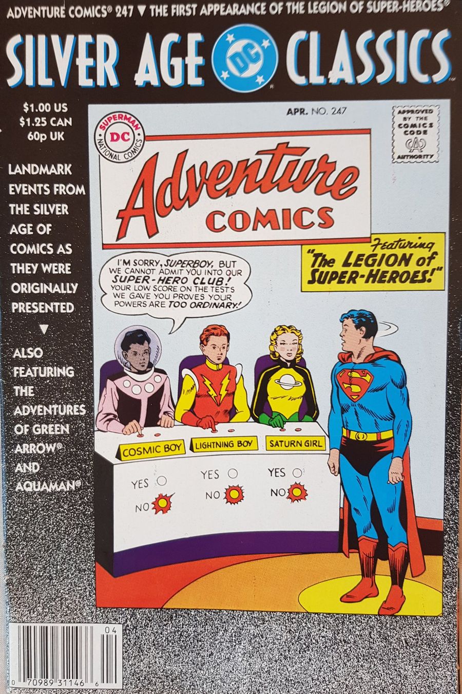 Comics: DC Silver Age Classics: Adventure Comics #247 - ENGLISCH!! – Gebraucht aus thun von lucky_manxy