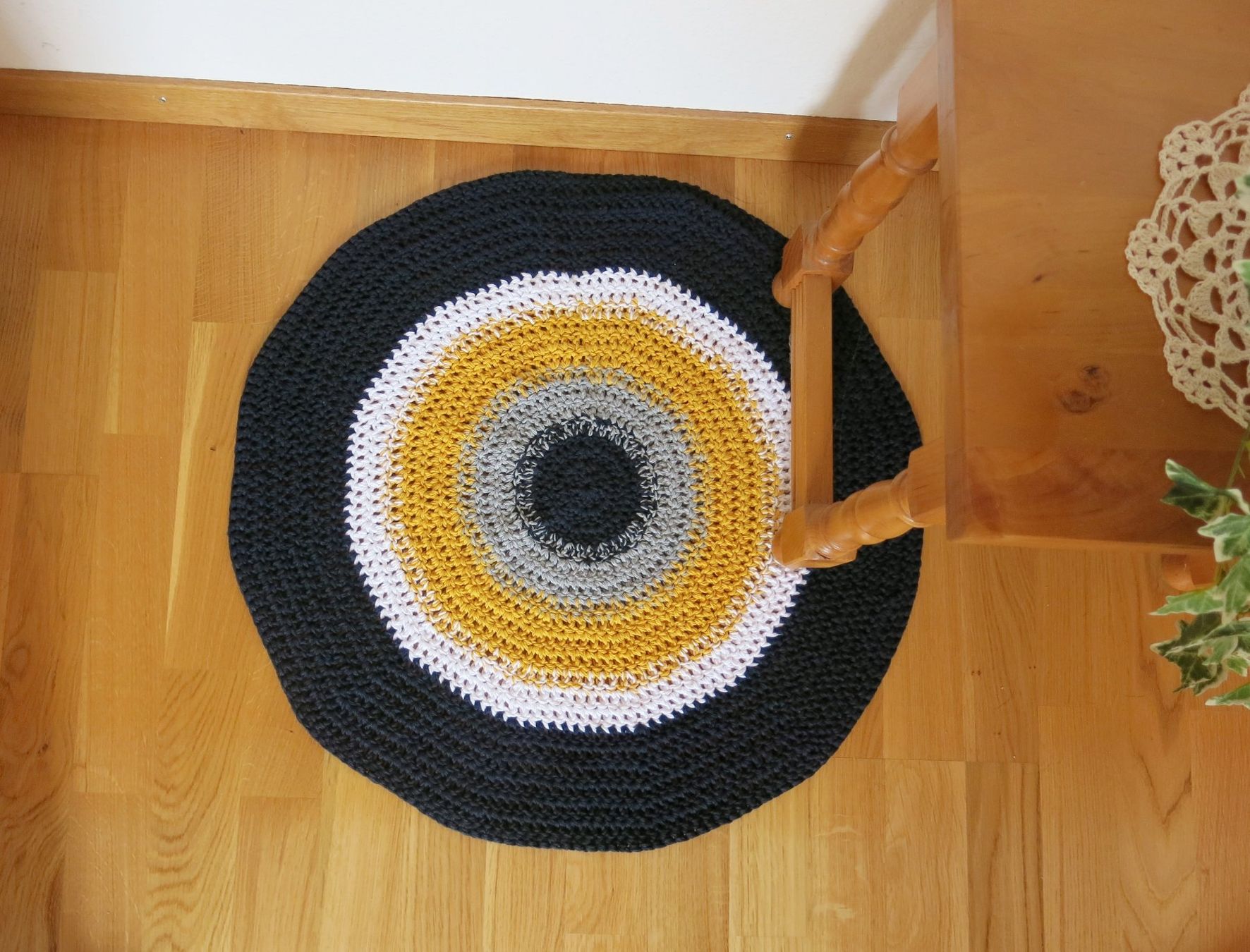 Sottobicchieri: Läufer,Teppich, Untersetzer, rund ca 62cm / gehäkelt – Nuovo (secondo la descrizione) da Schaffhausen venduto da Espressoo7 1