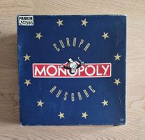 Monopoly Europa-Ausgabe - PARKER 1991 Metallfiguren komplett