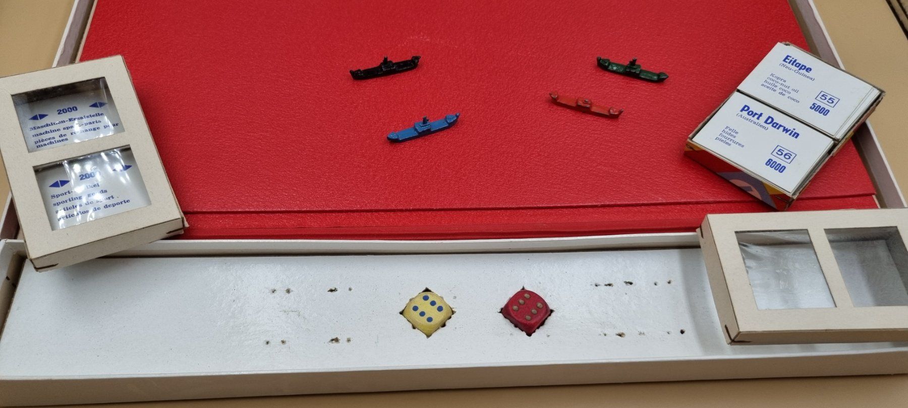 Giochi: Antikes Würfelspiel Welthandel – Usato da Witterswil venduto da Tapsy52 2