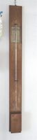 antiker, langer Wand-Barometer