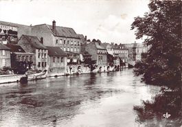Sedan (Ardennes), la Petite Venise, circulée 1953