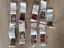 9 Stk. CocaCola Panini Sticker Fussball-WM 2026