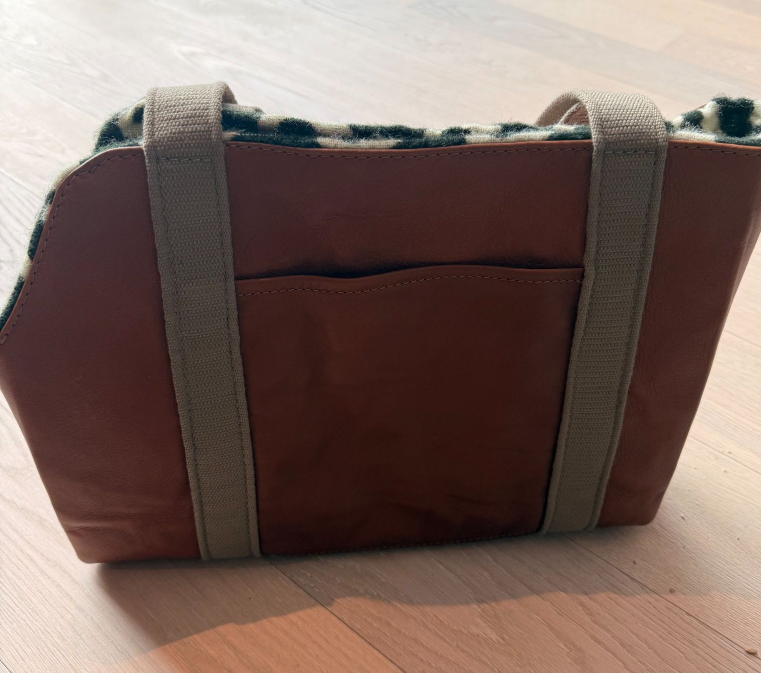 Borse: Hundetragtasche aus Leder braun – Usato da Forch venduto da sandrine2411
