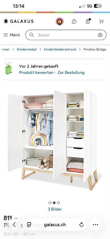 Schränke: Kleiderschrank Pinolino Bridge – Gebraucht aus Zürich von Genov22 3