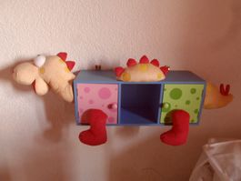 KINDERZIMMER Lustiges Wandregal "Dinosaurier" *NEU