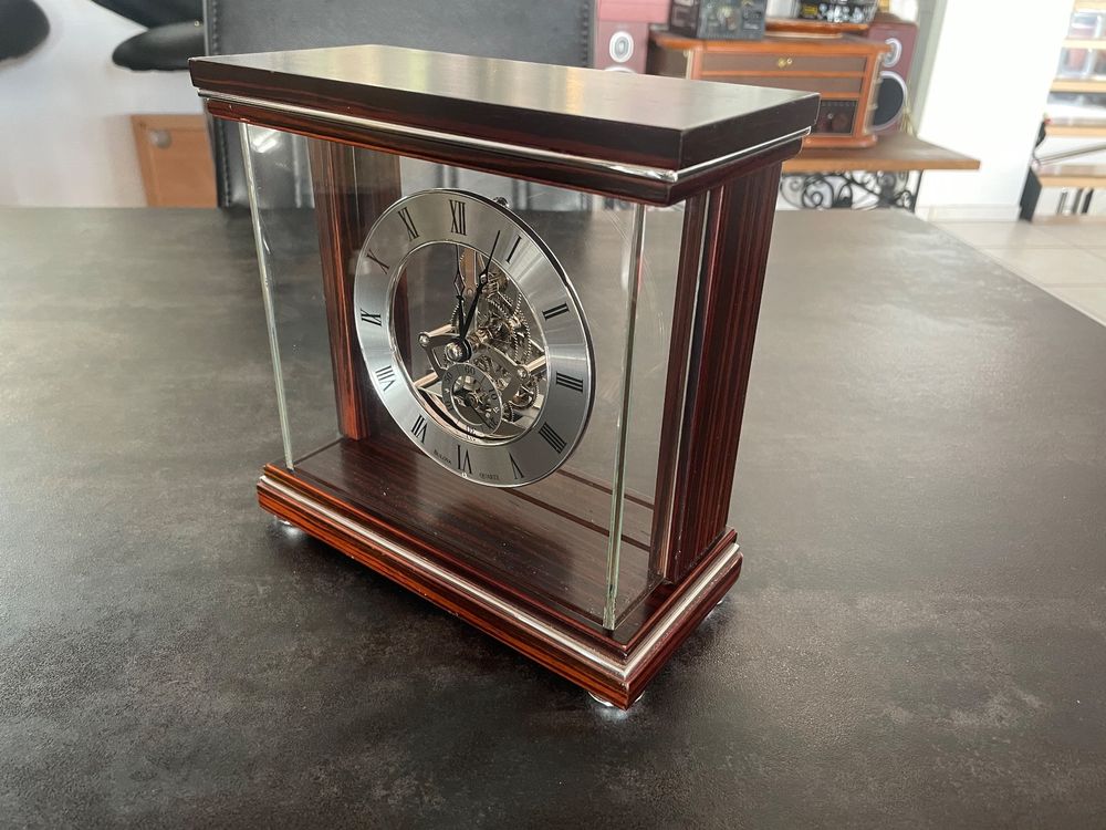 Horloge de bureau avec cadre photo Bulova - France