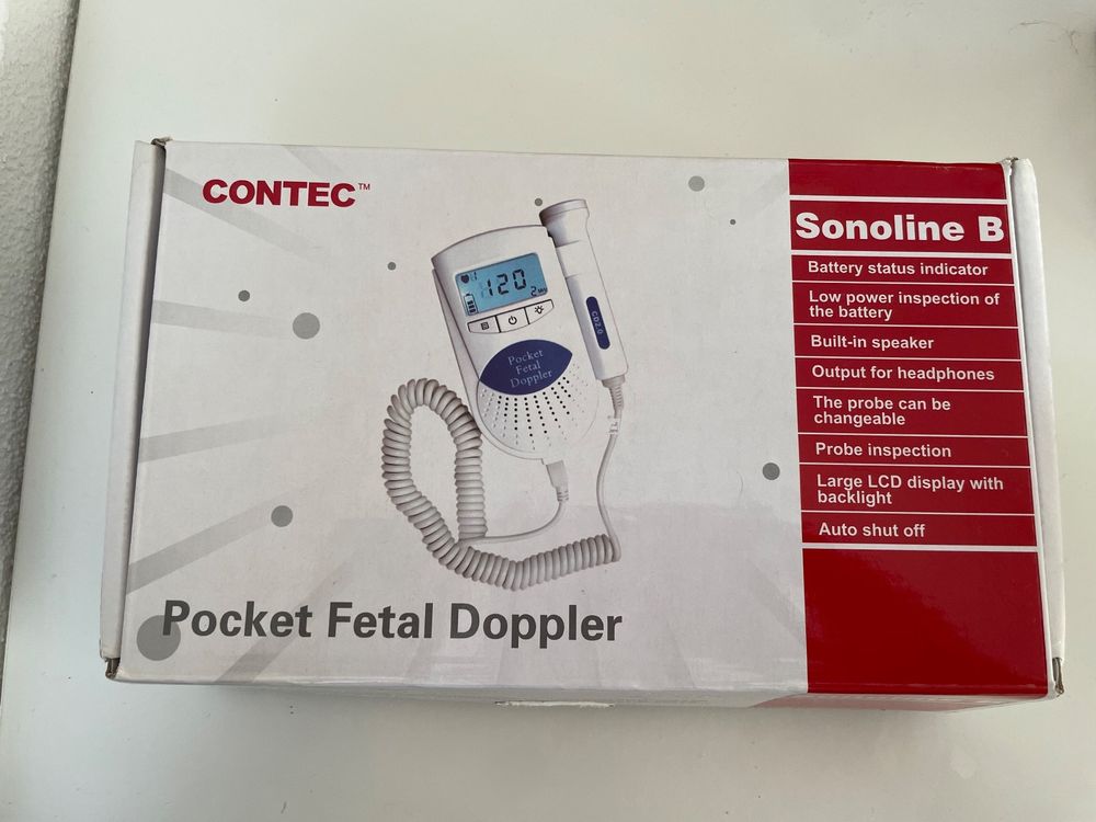 Pocket Fetal Doppler + ultrasound gel Kaufen auf Ricardo