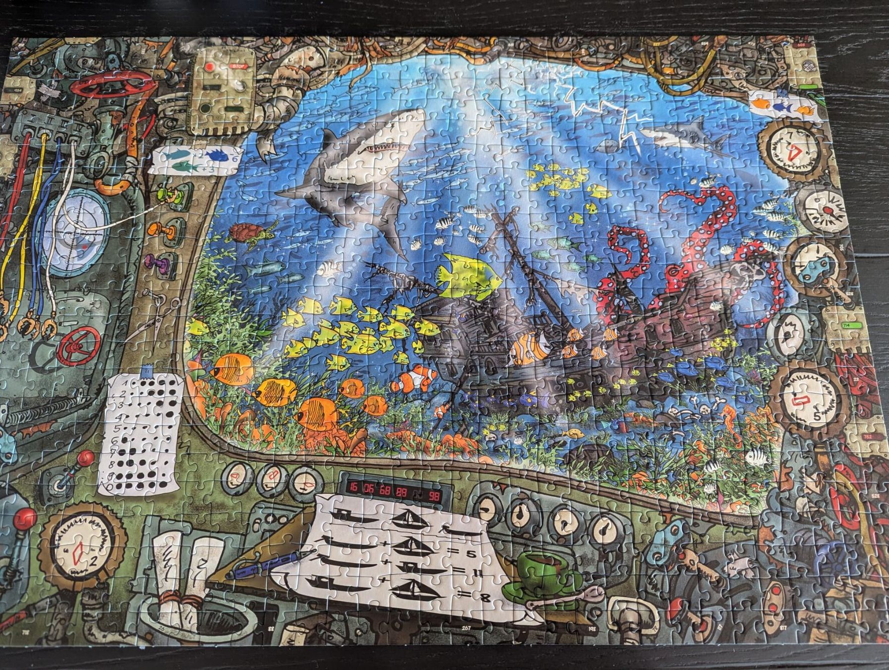 Ravensburger Puzzle: Ravensburger Escape Puzzle U-Boot - Couvert ungeöffnet! – Nuovo (secondo la descrizione) da Maseltrangen venduto da Simbi73 1