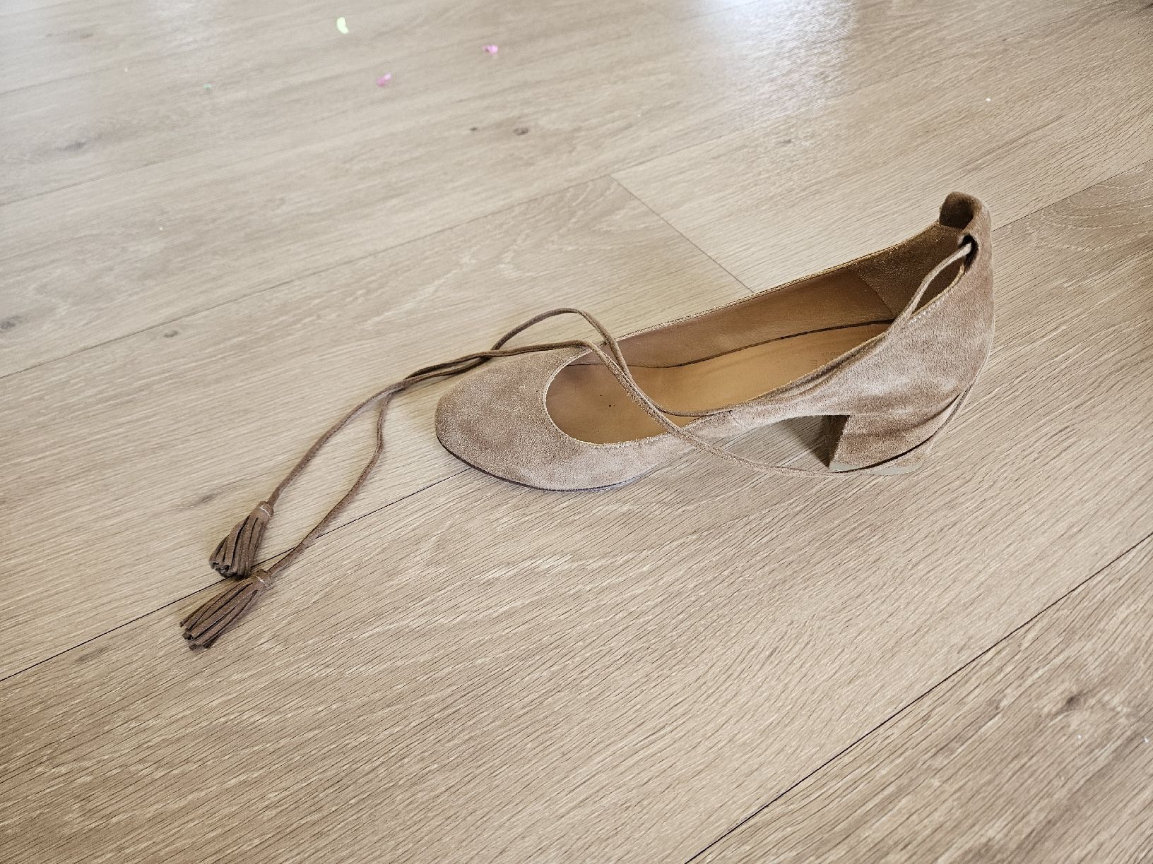 Sezane Scarpe da donna: Sézane Suede Leather Babies-Gr. 37 – Usato da Oberwil BL venduto da mpouxry 1