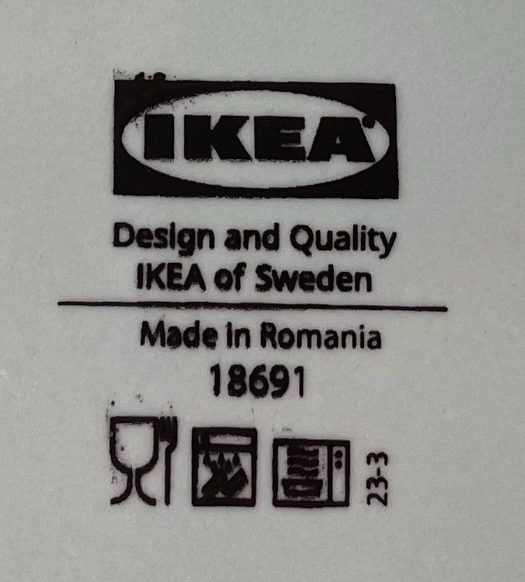 Ikea Set di piatti: IKEA Tableware Set 63 Pieces, Aqua/Turquoise: Plates + Bowls – Usato da Basel venduto da JohnnyCrash 4