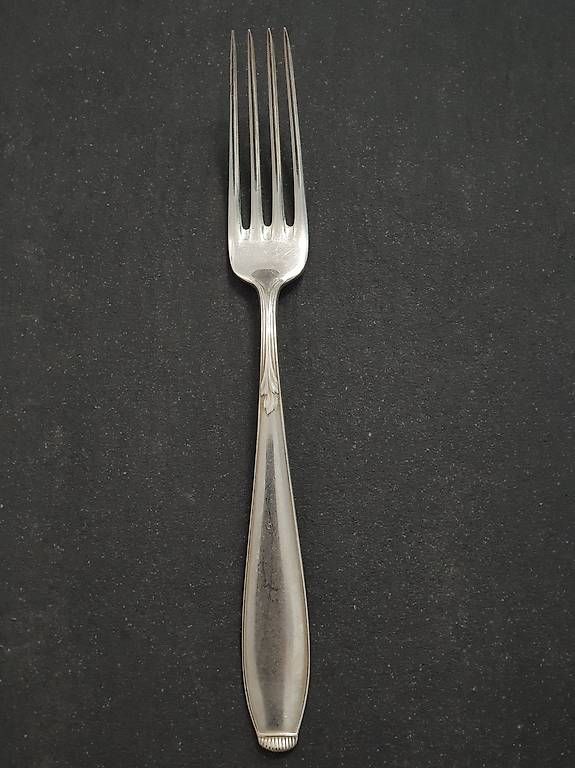 Set di posate: Tafelbesteck, 6 Gabeln, 6 Löffel, versilbert – Usato da Urtenen-Schönbühl venduto da sandrabern01 1