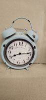 Charmante Vintage Tischuhr  Deko im Shabby Chic Stil