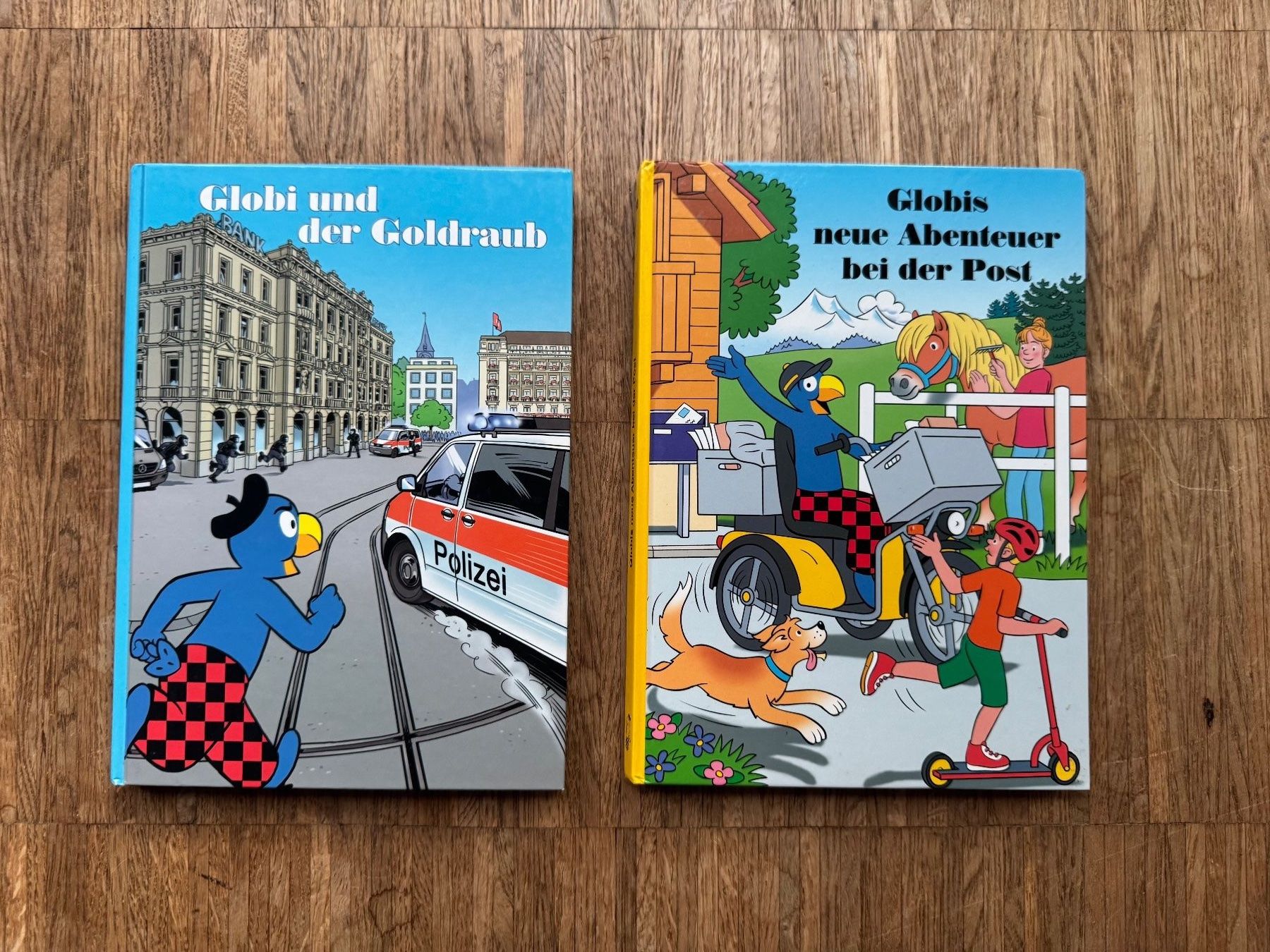 Bücher: Globi Bücher – Gebraucht aus Basel von Julian2301