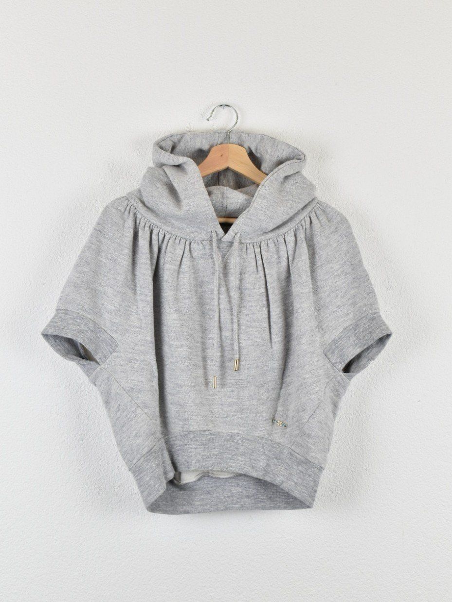 Dsquared2 Pulls & Sweat-shirts: Dsquared2 Cropped Pullover, grau, Gr.M – D'occasion à Nürensdorf par 2ND_STORY