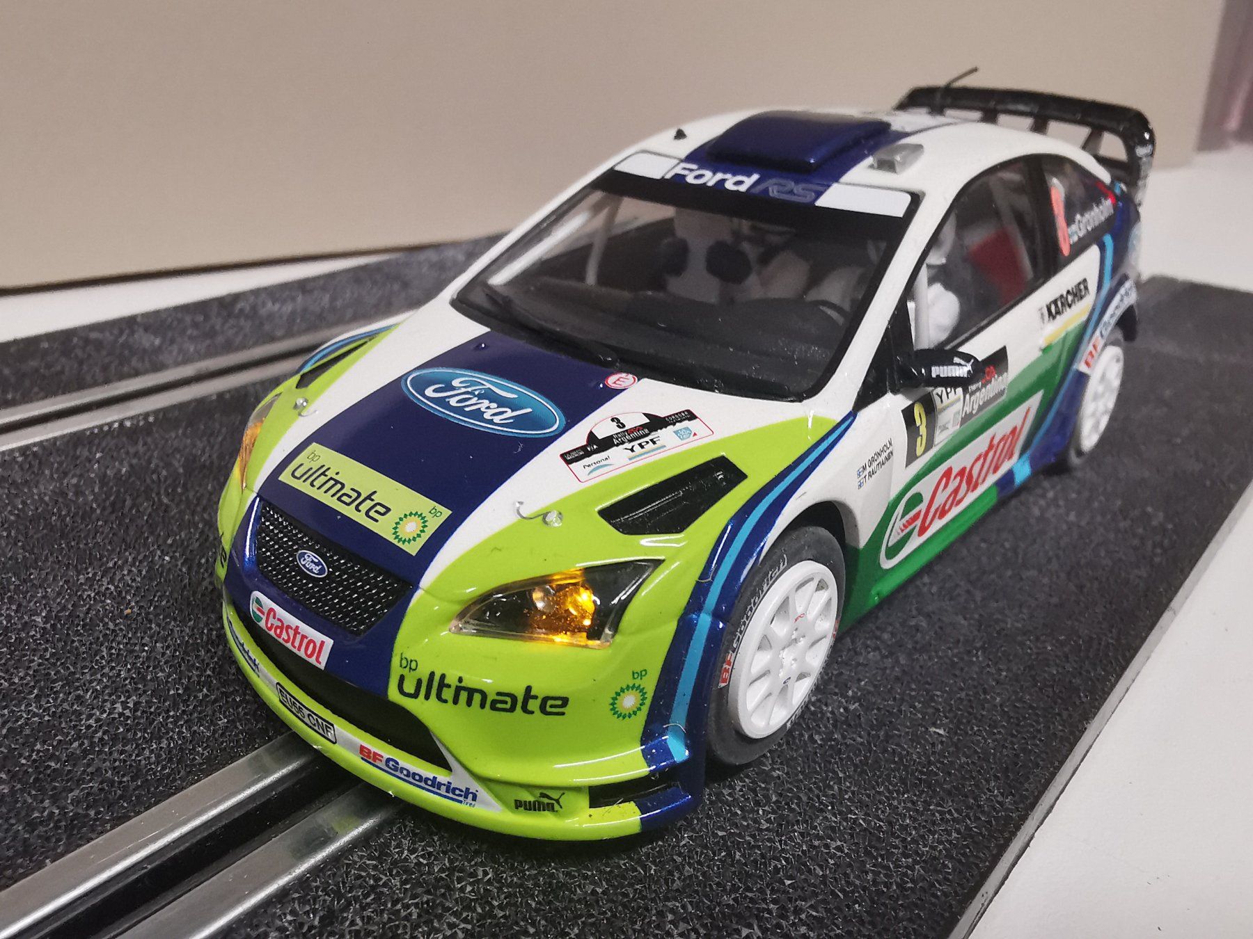 Ninco Piste: Ninco Digital / Scalextric WRC Ford Focus 4WD – Usato da Winterthur venduto da Lonpos1 1