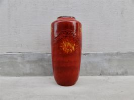 Vintage Bodenvase W-Germany Fat Lava Vase