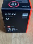 Sony FE 35mm f/1.4 GM (SEL35F14GM) - Wie Neu