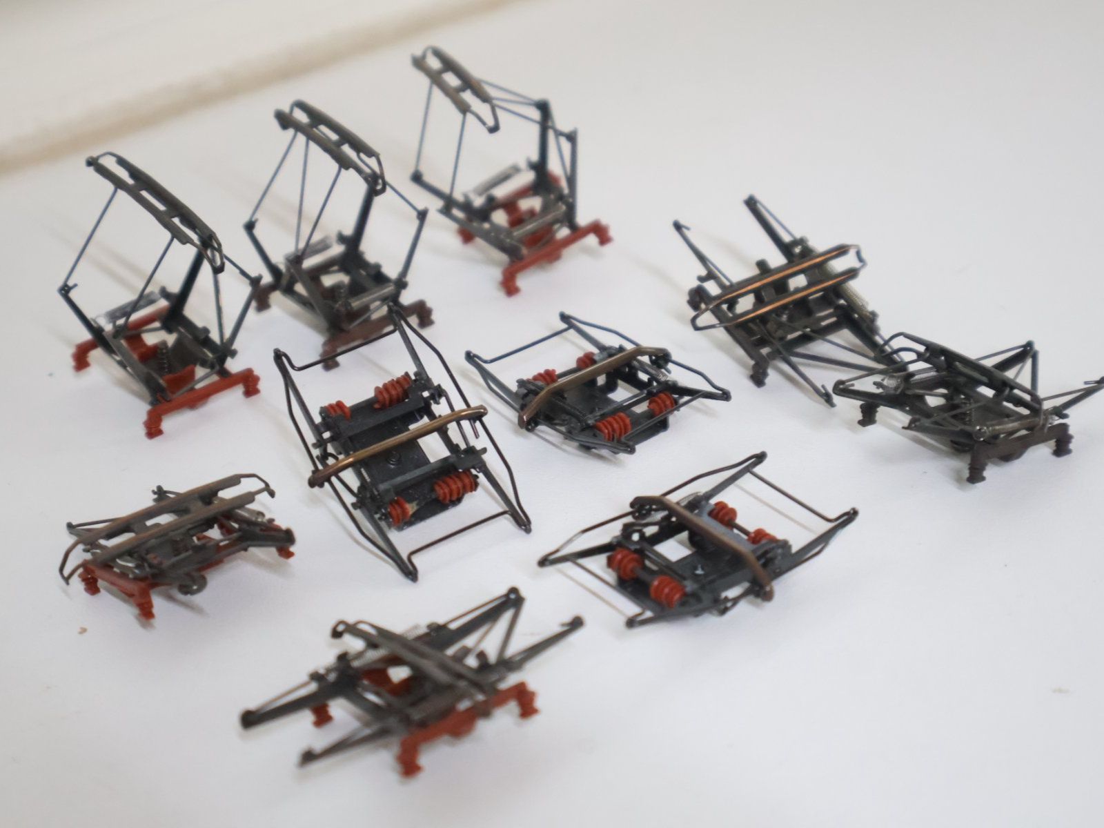 Märklin Modellini di ferrovie: Märklin 10 x Pantograf H0 – Usato da Winterthur venduto da Monstera 1