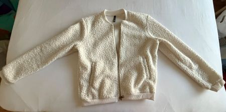 Chicoree Teddy Jacket beige, size M, like new