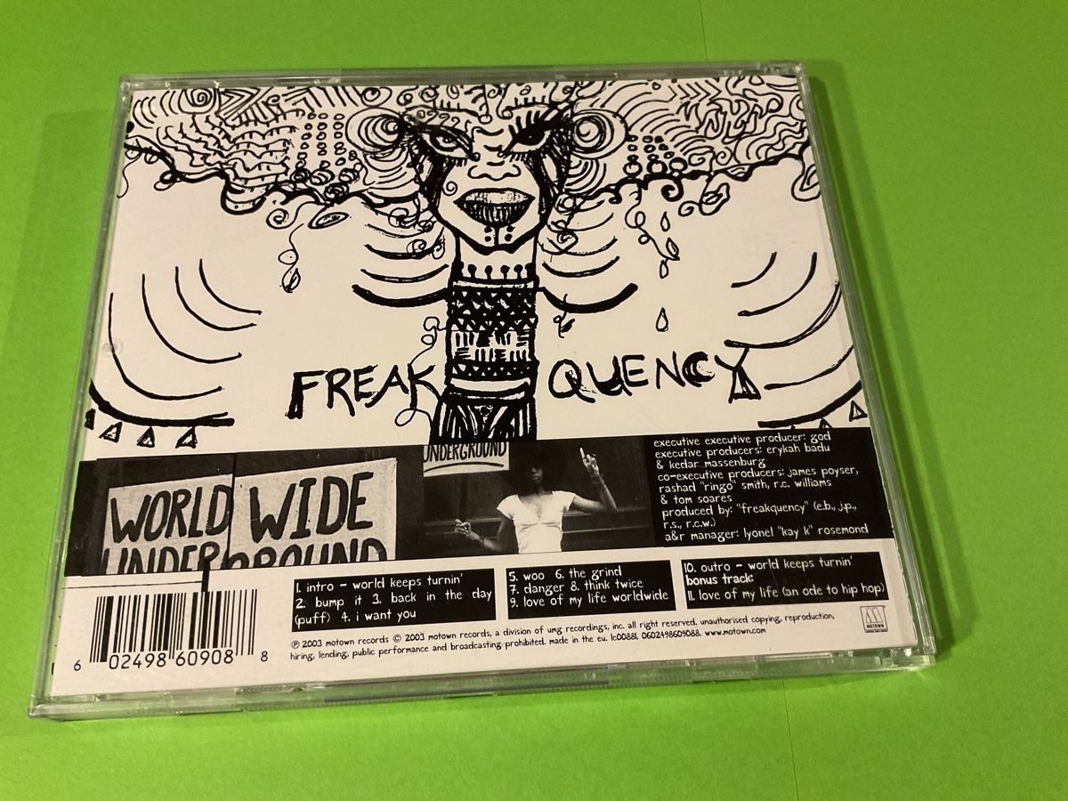 CDs: CD E.Badu World Wide Underground - Selten! Top! – Gebraucht aus Steinach von Quarkie 2