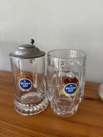 Bier Krug Haldengut, 2 Stück, nie benutzt