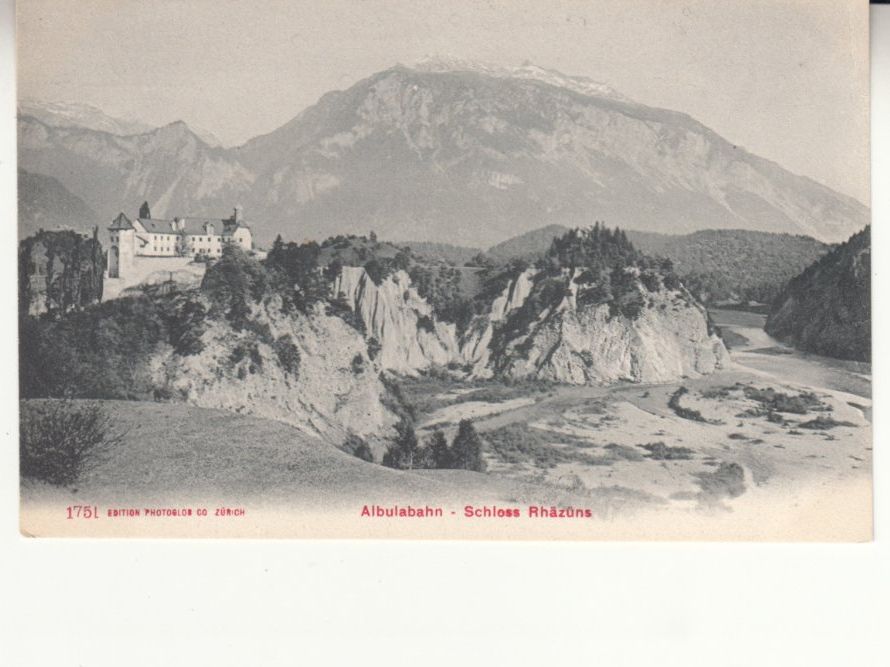 Ansichtskarten: Rhäzüns ca. 1910 – Gebraucht aus Bürglen TG von StampGraf