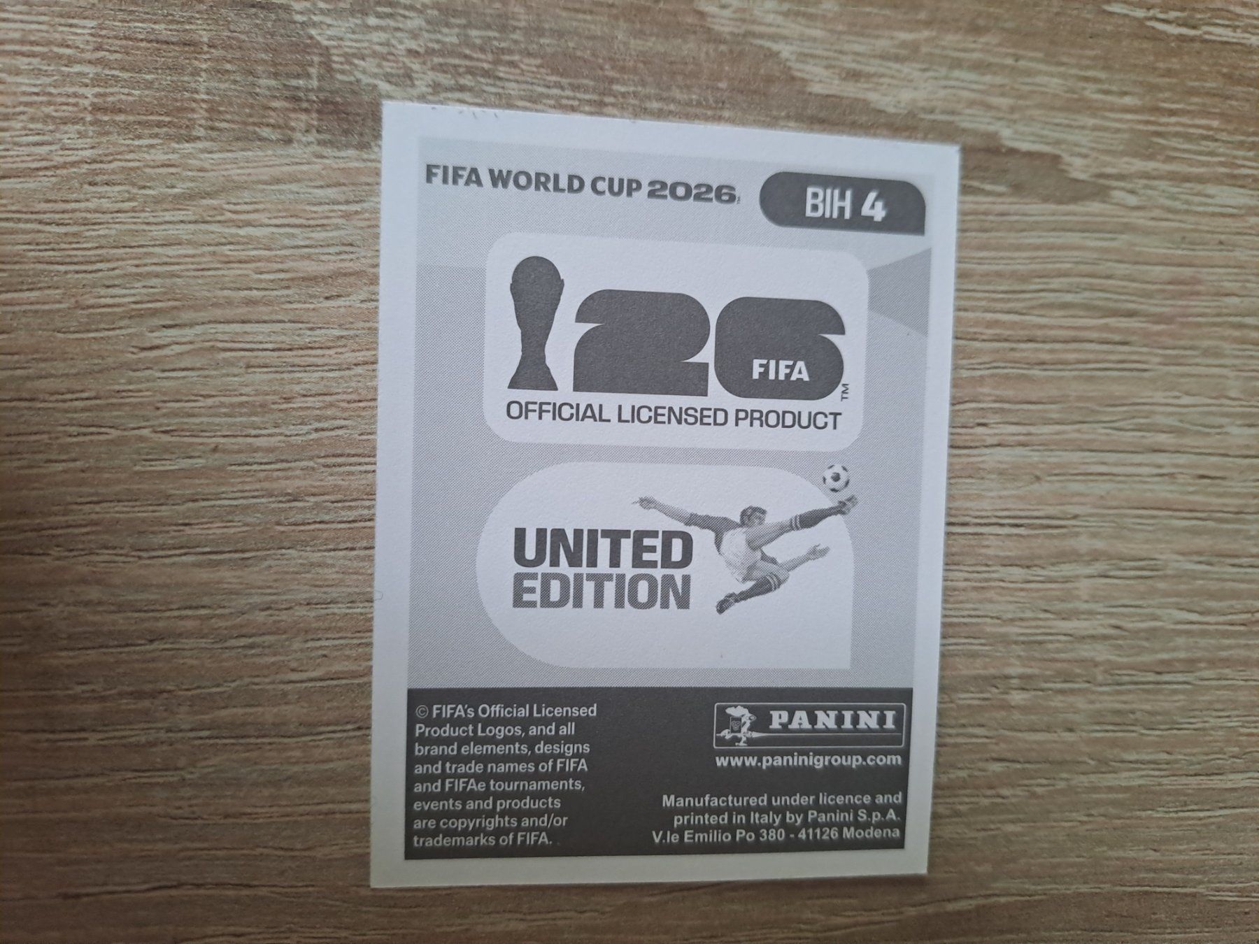 Fifa Carte collezionabili: BIH 4 – Nuovo (secondo la descrizione) da Pratteln venduto da olliw 1