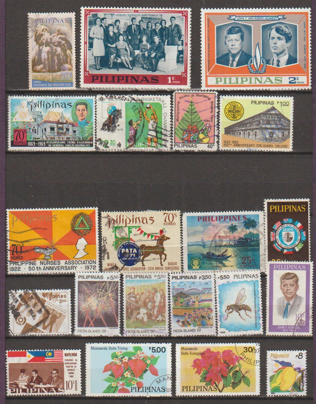 Alle Briefmarken: Philippines  collection 1960-1999 – Gebraucht aus Crans-Montana von kira56