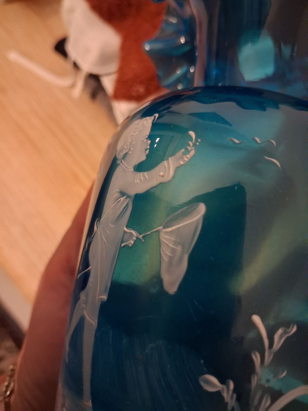 Vasen & Gefässe: Mary Gregory Vase – Gebraucht aus Thun von gabiname 9