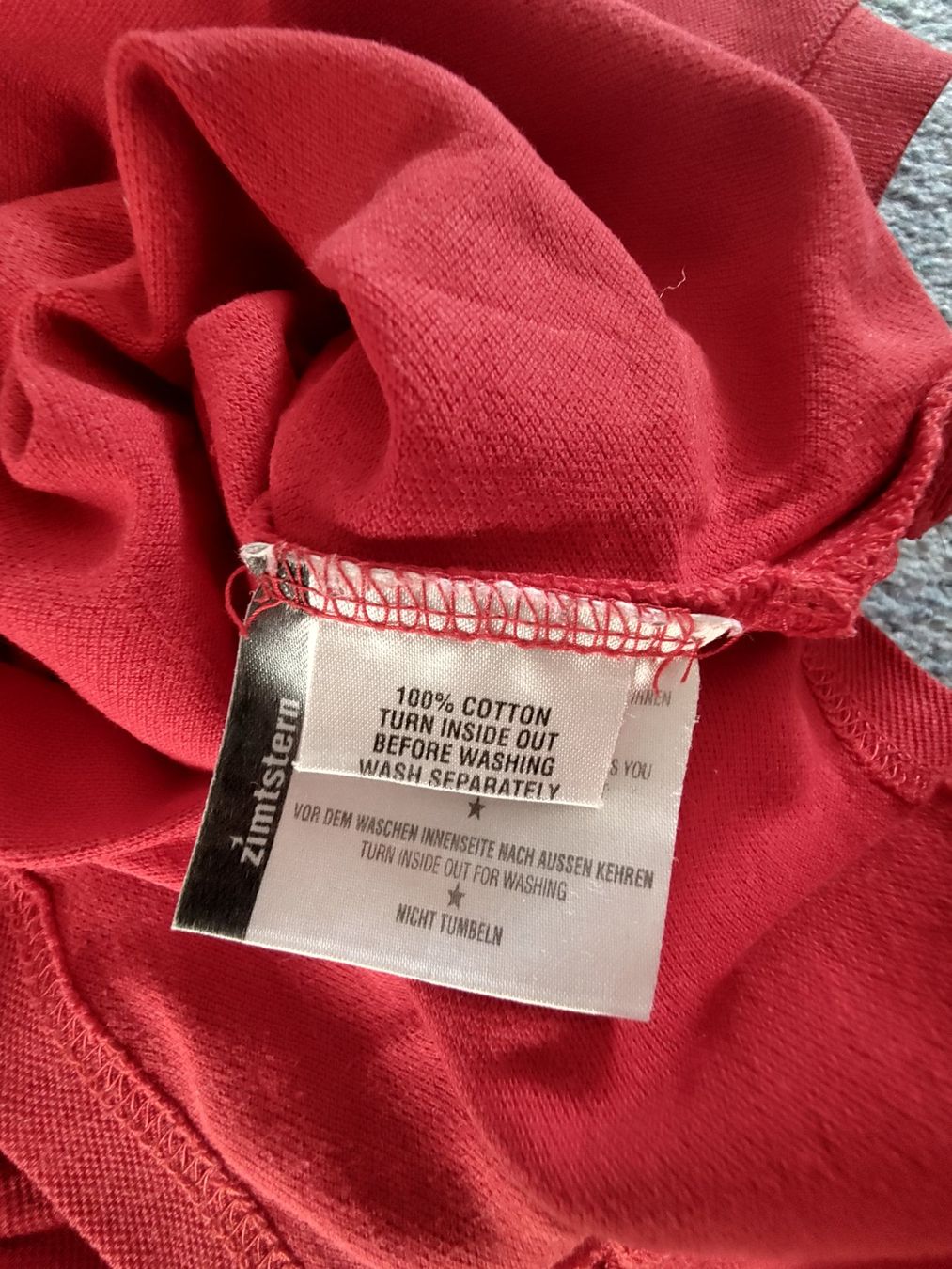 Magliette Polo: Zimtstern Poloshirt Gr. S rot – Usato da Arbon venduto da Franca1979 5