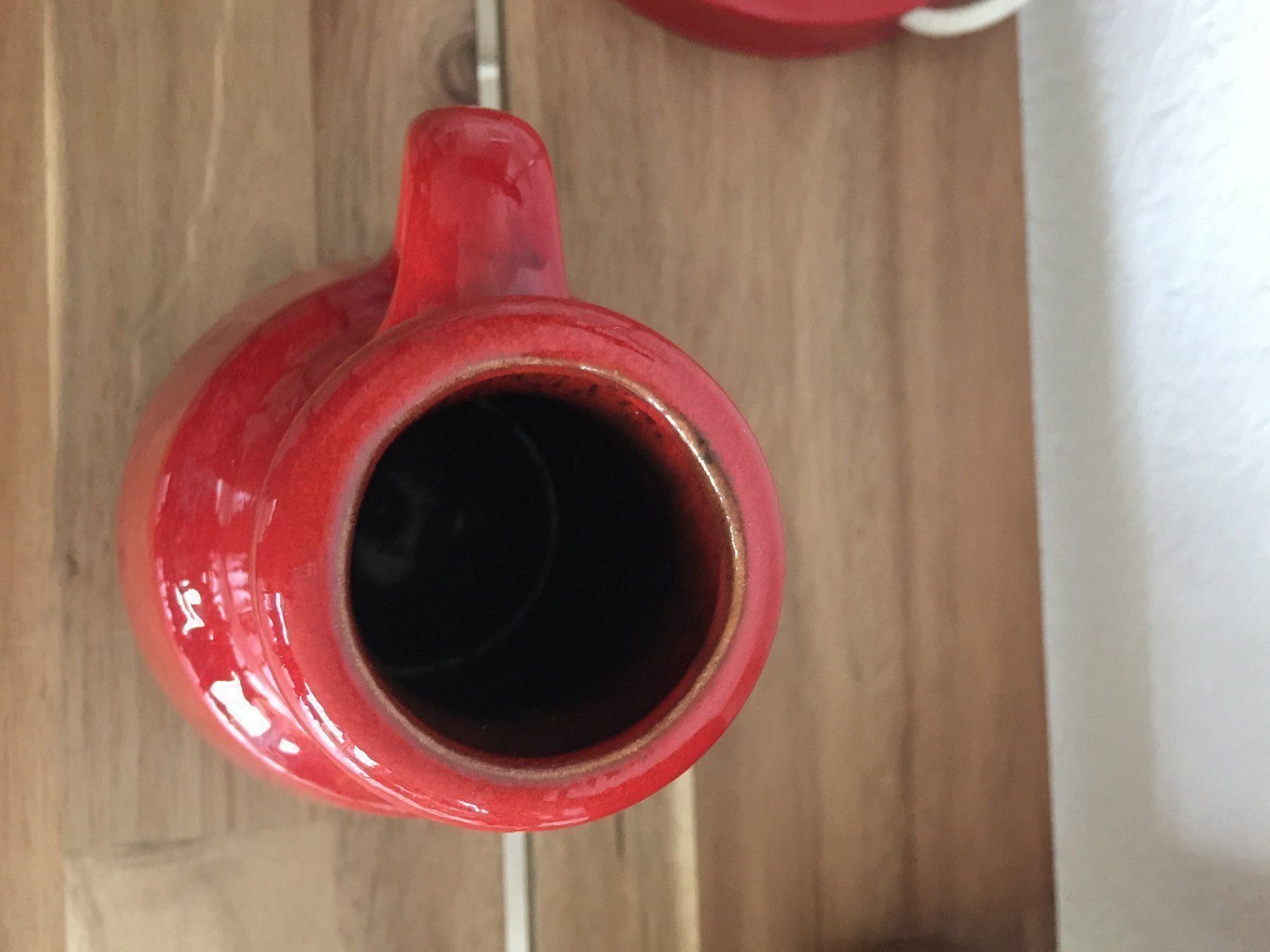 Vasi & Recipienti: Vintage Vase Keramik rot – Usato da Kirchdorf venduto da Vintagewunder 5