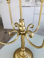 Grössere elegante Kerzenhalter Kerzenständer 51 cm goldig