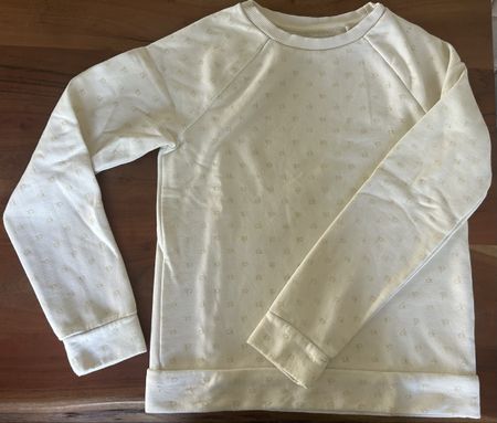 Calvin Klein Jeans Pullover weiss mit Logo Print XS💛