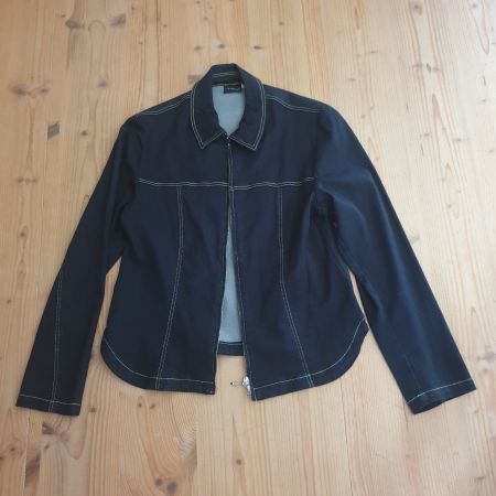 Jeansjacke Marke Opinion  Grösse 44 dunkelblau