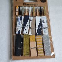 Festlich schöne Klämmerli NEU und 19 STK gross und klein